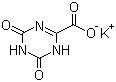 氧嗪酸鉀, 1,4,5,6-四氫-4,6-二氧-1,3,5-三嗪-2-羧酸鉀, CAS #: 2207-75-2